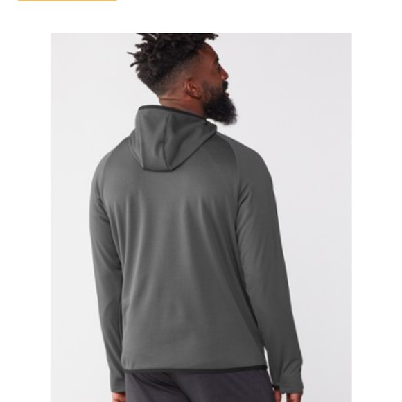 REI Co-op Men’s M Medium Active Pursuits Tech Hoodie Dark Grey NWT Jacket - Picture 6 of 15